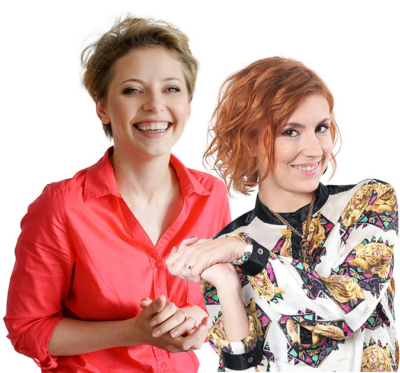Kasia Bussa i Karolina Sanocka