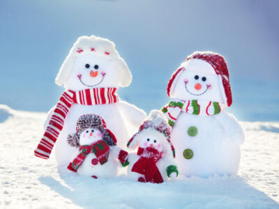 10 Little Snowmen