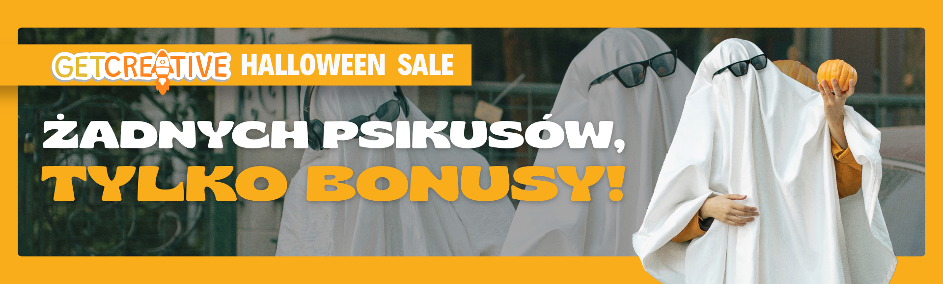 Get Creative Halloween Sale: żadnych psikusów, tylko bonusy!